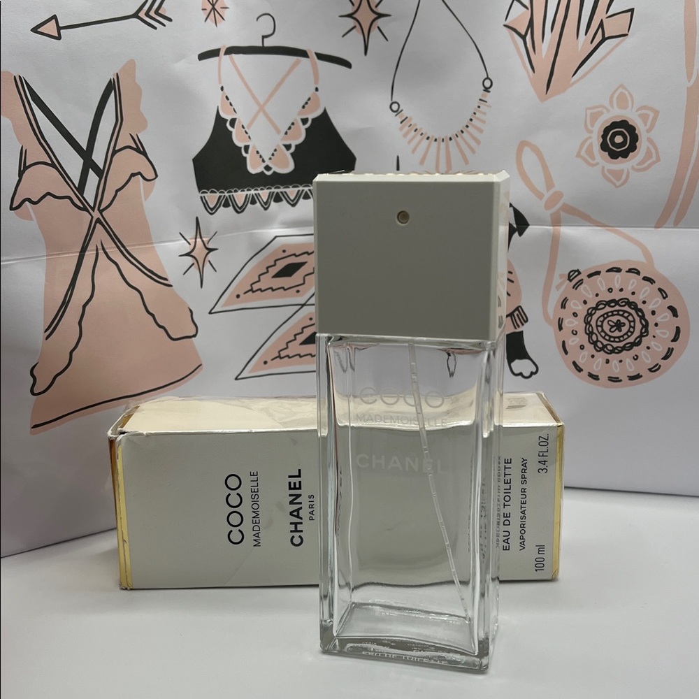 ✨5 for $25✨CHANEL Coco Mademoiselle Eau de Toilette Empty Bottle and Box